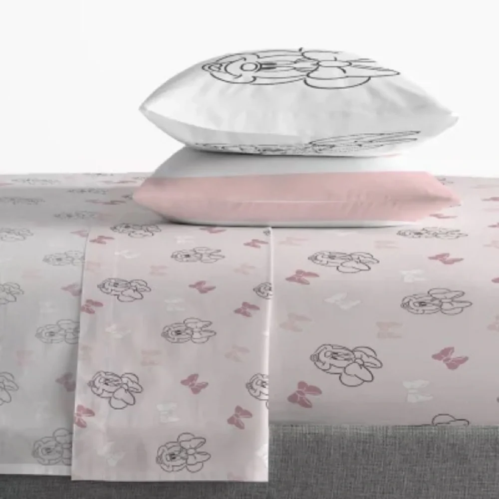 Minnie Mouse Licensed Kids 7-Piece Bed-in-a-Bag